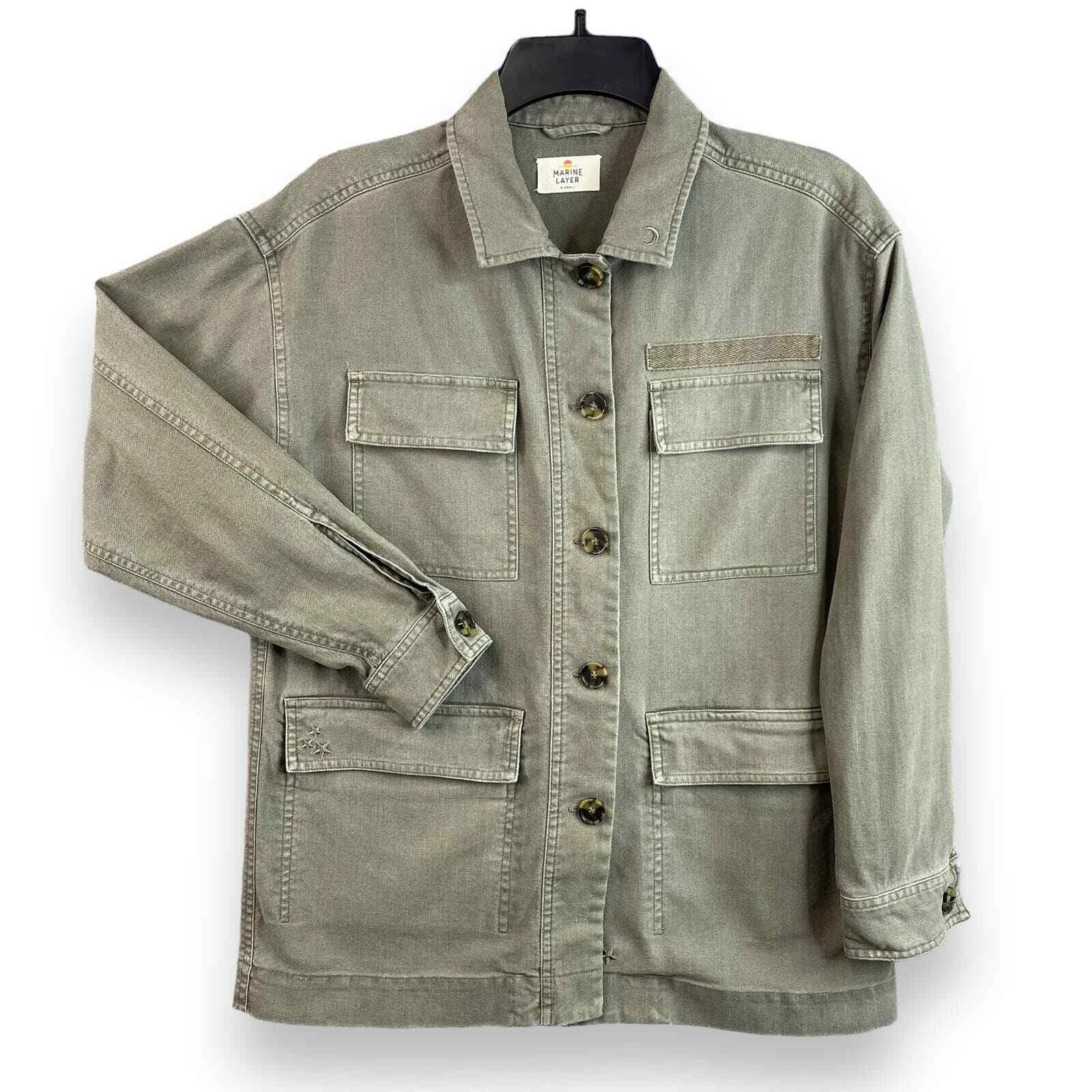 Marine Layer Mens Denim Jacket Size X-Small