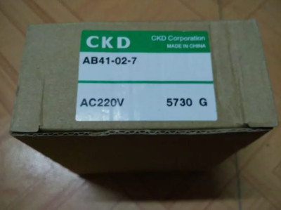 1pcs CKD AB41-02-7-AC220V solenoid valve  FAST DELIVERY