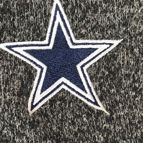 NFL Sweater Long Sleeve Gray V Neck Dallas Cowboys Soft Women's Small Football - Picture 3 of 8