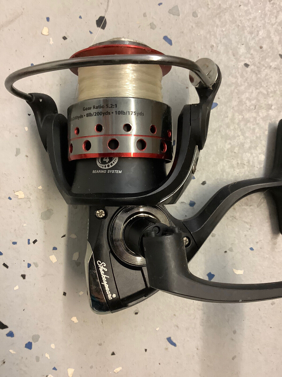 Shakespeare GX235 Spinning Reel (5.2:1) 4 Bearing System- Used