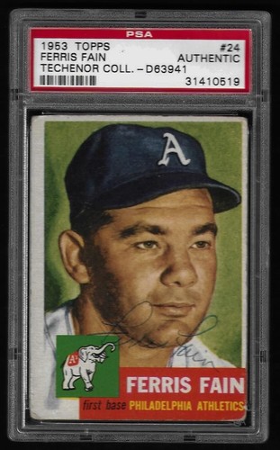 1953 Ferris Fain #24