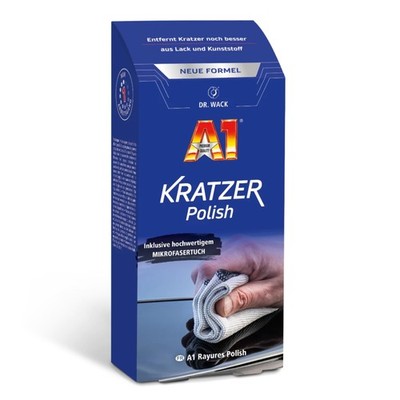 A1 Scratch Polish 50ml inc Microfibre Cloth Scratch Remover for Cars Pol...