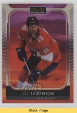 2021-22 O-Pee-Chee Platinum Sunset Joe Thornton #176 HOF READ 1md