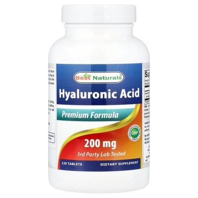 Hyaluronic Acid, 200 mg, 120 Tablets
