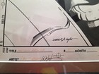 Captain America #41 ORIGINAL COVER ART - Dan Jurgens & Bob Layton - LEGENDARY! — photo 2