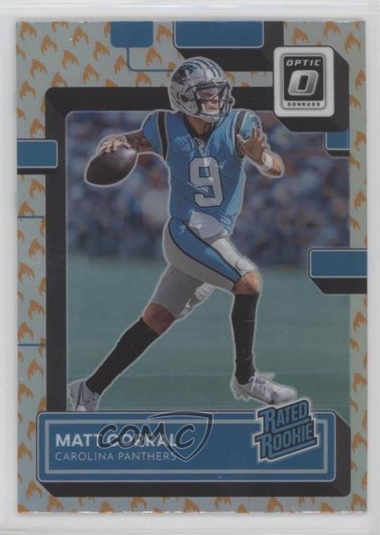 2022 Panini Donruss Optic Rated Rookie Fire Prizm Matt Corral #204 13ql
