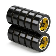 Insulating PVC Electrical Tape for Wiring Harness, Black Heat-Resistant Adhesive