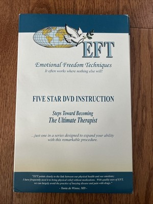 EFT Emotional Freedom 6 DVDs 1 CD Becoming The Ultimate Therapist UNTESTED