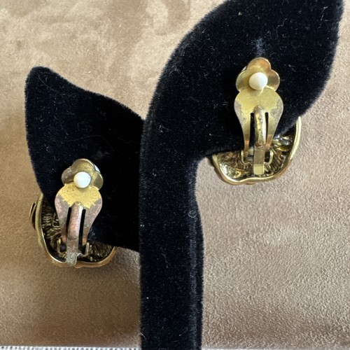 Pendientes Heidi Daus Vintage Profusión de Pétalos Tanzanita Cristal Swarovski Flor - Imagen 11 de 16