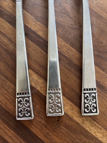 6 Grace Andante Dinner Forks Stainless Japan Andante 7 3/8” Flatware - Picture 7 of 19