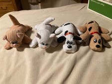 Vintage 1985 Tonka set of 4 Pound Puppies