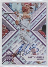 2018 Panini Elite Extra Edition Aspirations Purple 79/100 Kody Clemens Auto n1u
