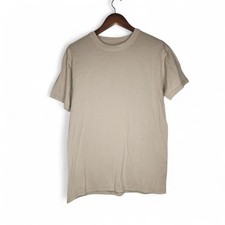 Soffe Military Short Sleeve Tee in Tan Size M