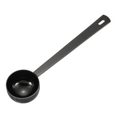 Measuring Spoon, 20ml Long Handle Table Scoop Teaspoon, Black