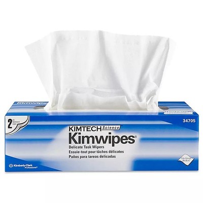 Kimberly-Clark Professional  Kimtech Science  Kimwipes  Delicate Task Wipers, 2-