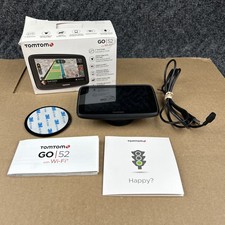 TomTom - GO 52 AL51 5  TOUCH GPS with Built-In Bluetooth  WiFi