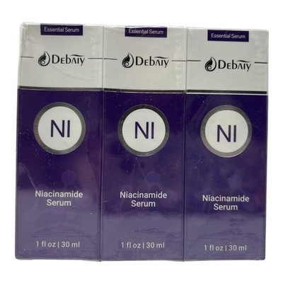 Debaty Essential Niacinamide Serum 1 FL Oz ~Pack of 3 ~Exp. 3/17/27