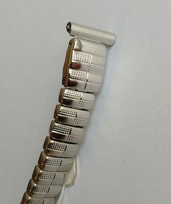Uhrenarmband 10mm NEU Vintage Stretcharmband Multiflex Edelstahl  Damen N12P17