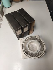 Lot Of 3 - Vintage GAF Rototray 100 Slide Tray Carousel Rotary With Sleeve