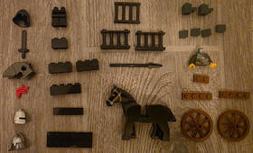 Lego Kingdoms 7949 Prison Carriage Rescue Complete With Minifigures & Manual