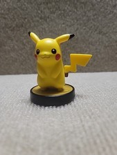 Pikachu Pokemon Nintendo Amiibo NVL-001 Super Smash Bros Switch Loose Figure