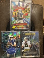 3 Card Lot- Comix Riley Leonard 3/3, Splat Riley Leonard 4/10, And Haunted 1/5