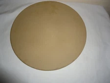 Pampered Chef Stoneware 13" Pizza Pan Round Stone Family Heritage Collection