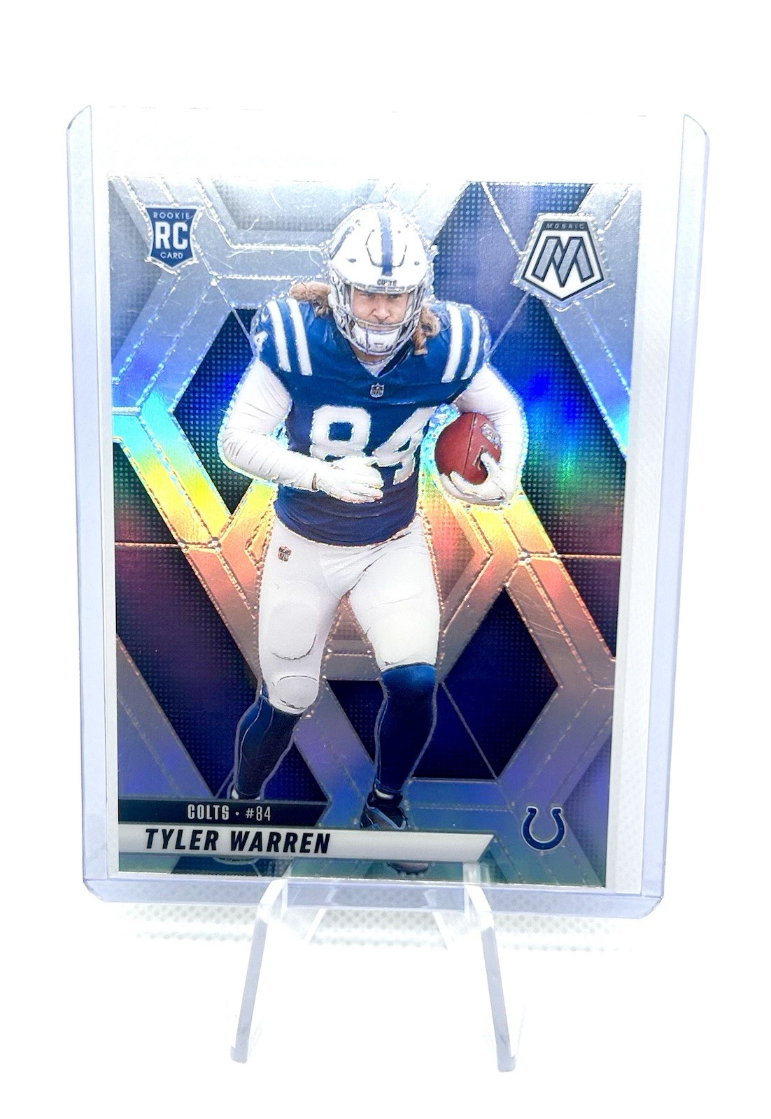 2025 Panini Mosaic - Rookie Tyler Warren #354 Silver Prizm (RC)