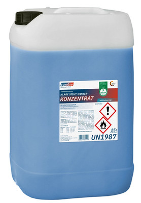 25Liter EUROLUB/EMKA Scheibenfrostschutz Klare Sicht Winter Konzentrat bis -60°C