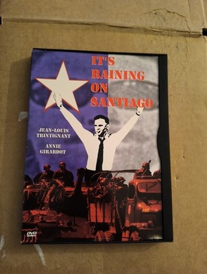 Its Raining on Santiago (DVD, 2001) Jean-Louis Trintignant  SNAPCASE   RARE