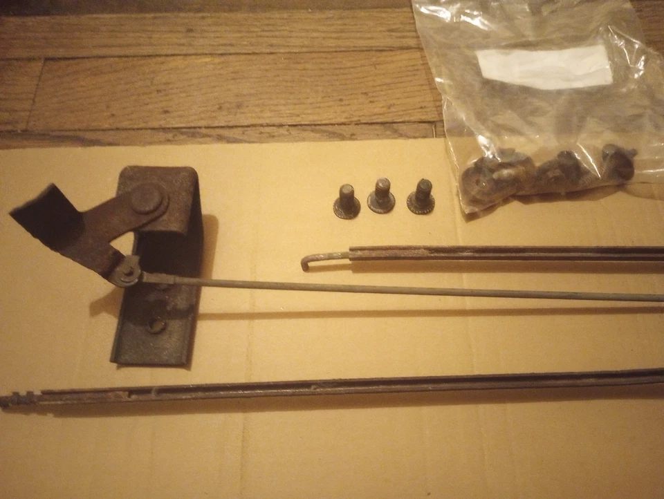 Mercury Colony Park 1960 camioneta puerta trasera manija y conjunto de liberación Foto 4 de 4