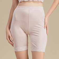 DANEE Mutandine A Cuccetta In Seta Naturale 100% Con Pizzo – Donna Taglie M/L/XL - Foto 3