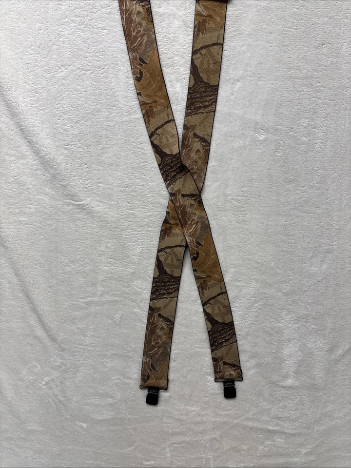 Tirantes Árbol Real Camuflaje Clip Ajustable 2" Ancho Xtra Gris Hecho en EE. UU. Foto 3 de 4