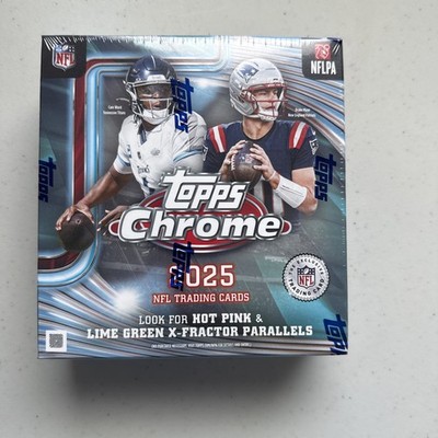 Topps Chrome NFL Football Trading Card Mega Box