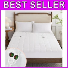 Warm King Size Heated Mattress Topper - Dual Control