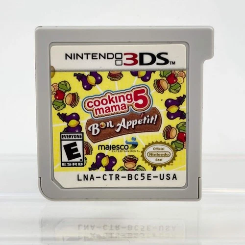 Cooking Mama 5: Bon Appetit (Nintendo 3DS, 2014) Tested Works