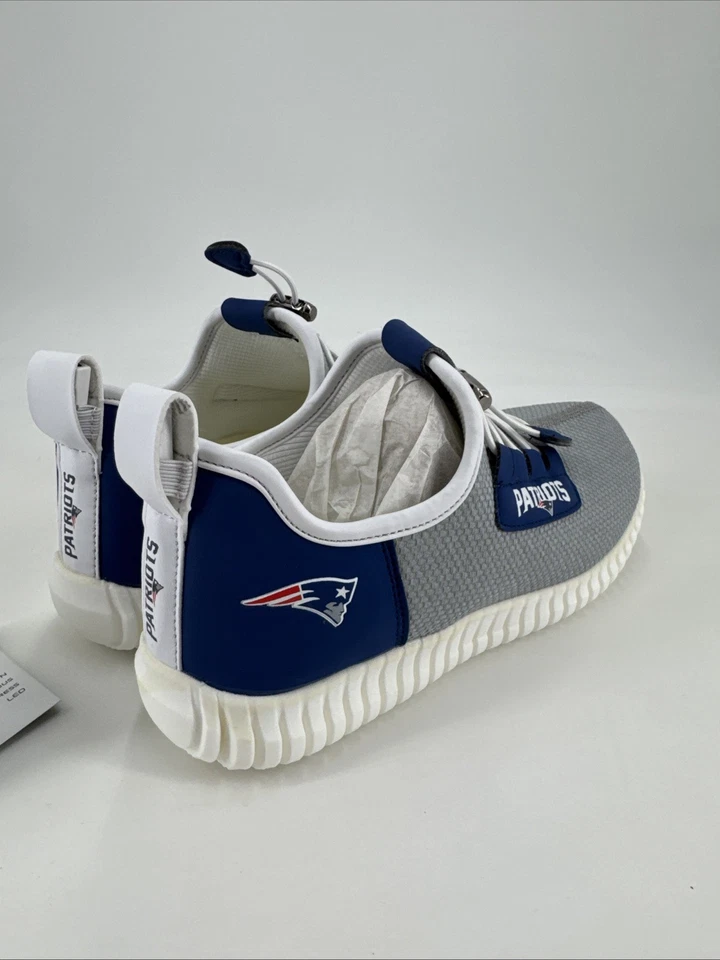 Fanatics New England Patriots LED Light Up Shoes Size 6 NEW - Image 4 of 4
