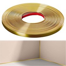 5M Peel and Stick Molding & Wall Trim, Flexible Self-Adhesive Decorative Strip f