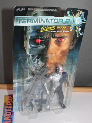 Terminator 2 Exploding T-1000 With Blast Apart Action Kenner Vintage Toy 1992