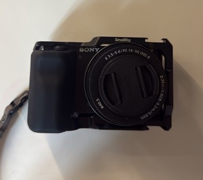 Sony ZV-E10 Alpha 4K Mirrorless Camera w/ 16-50mm OSS II Lens Black HDMI