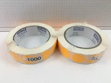 Uline S-2235O Blank Inventory Circle Labels, Fluorescent  Orange, 1" - 2 rolls