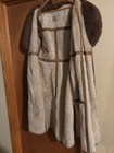 Woman’s long Brown Leather, Suede Coat with Fur collar by Juan Sebastian. — photo 10