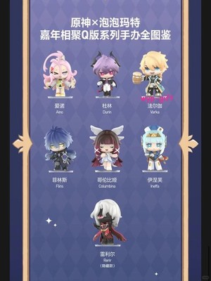Genshin Impact X Pop Carnival Gathering Chibi Series Blind Box