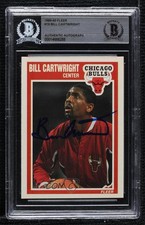 BAS 1989-90 Fleer Bill Cartwright #19 BGS Authentic Auto 3c7