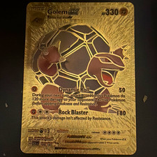 Pokemon TCG Golem ex 189/165 SV 151 Ultra Rare Full Art Holo 330 HP on eBay
