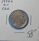 1934 Buffalo Nickel CHOICE BU *UNCIRCULATED* MS
