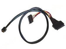 NVMe SAS MiniSAS SFF-8643 To SFF-8639 Cable Length 100Cm