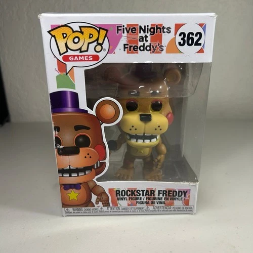 Funko Pop! Five Nights at Freddy's - Freddy Fazbear (Rockstar) #362 +Protector