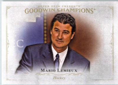 2016 Upper Deck Goodwin Champions #55 Mario Lemieux - BB