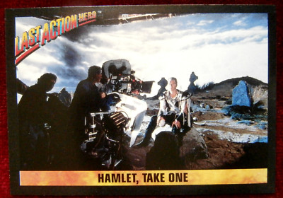 LAST ACTION HERO - Karte #79 - Arnie's Hamlet - Topps 1993, Arnold Schwarzenegger